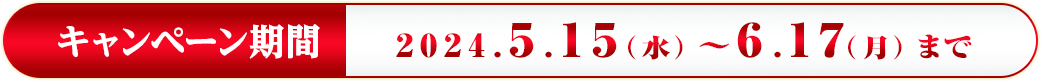 応募期間：2024.5.15（水）～6.17（月）まで PC表示